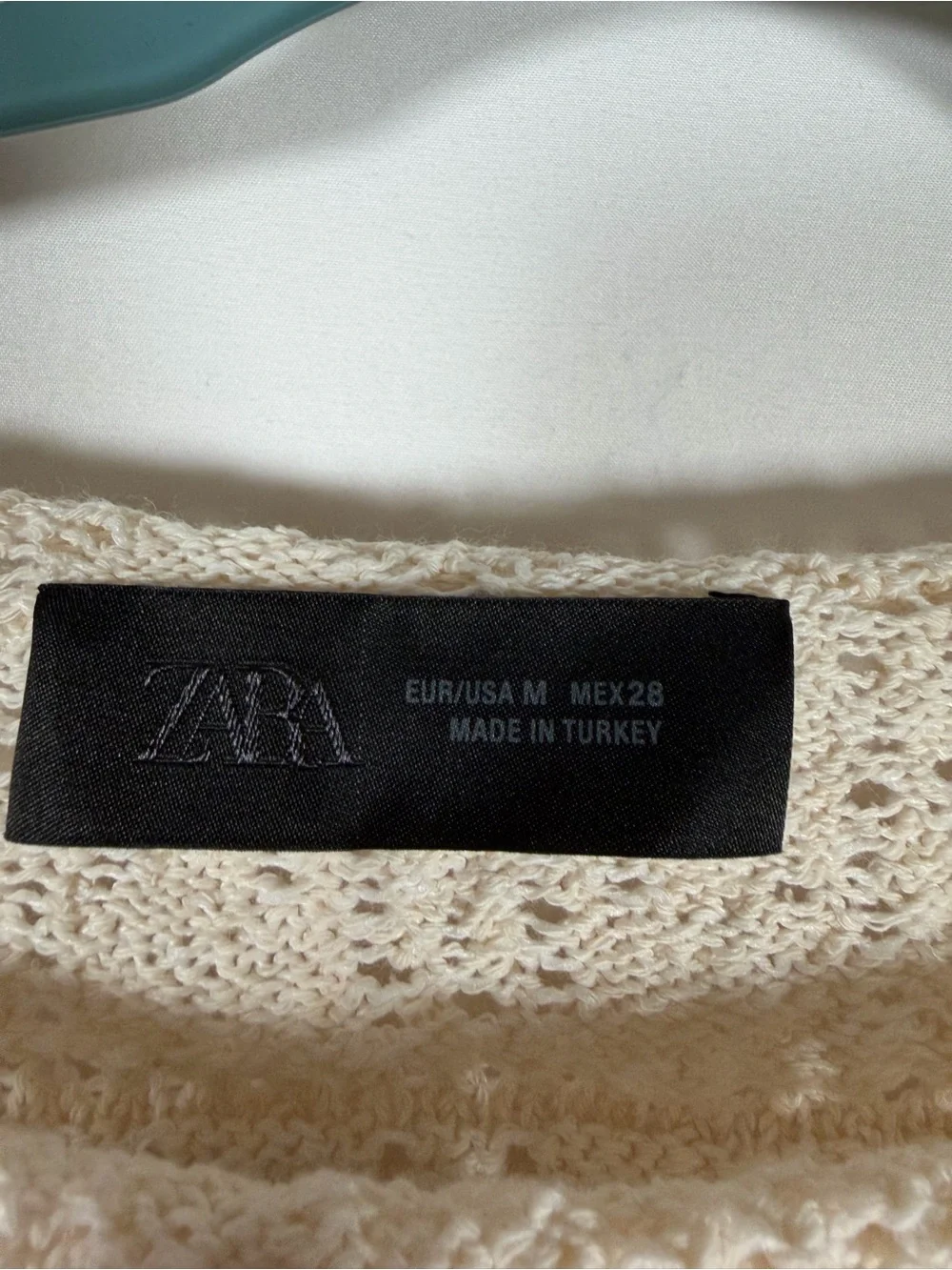 Zara crochet knit